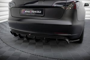 Maxton Design Tesla Model 3 Rear Diffuser- V2 Gloss (2017-2023) 11 Maxton Design Tesla Model 3 Rear Diffuser- V2 Gloss