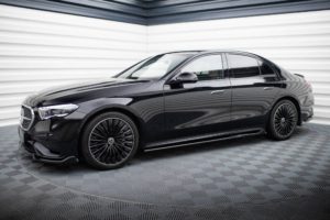 Maxton Design Mercedes E-Class W214 AMG Line Side Skirt Extensions - Gloss (2023+)