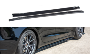 Maxton Design Tesla Model 3 Side Skirt Extensions - Gloss (2017-2023) 13 Maxton Design Tesla Model 3 Side Skirt Extensions - Gloss