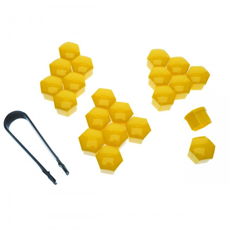Extremo 17MM Wheel Bolt Caps - Various Colours 4 Extremo 17MM Wheel Bolt Caps - Various Colours - Image 4