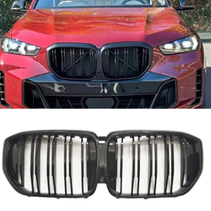BMW X5 G05 LCI Gloss Black Grilles - Twin Fin (2022-2025)