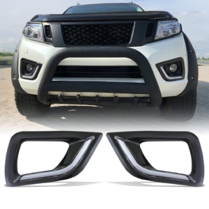 Nissan Navara LED DRL Fog Light Surrounds - NP300 2015-2021