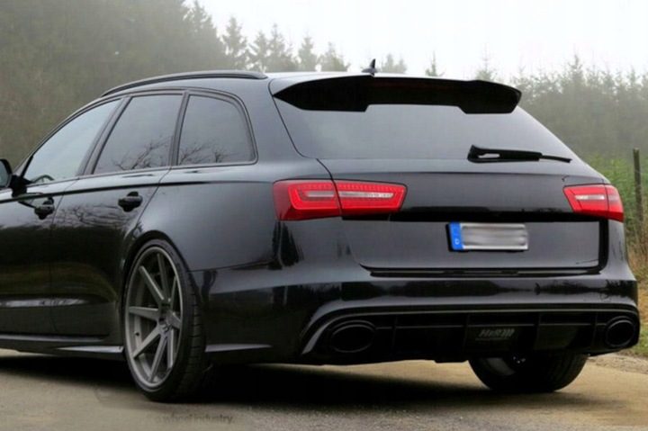 Audi A6 C7 Avant Roof Spoiler - Gloss S6 Style 1 Audi A6 C7 Avant Roof Spoiler - Gloss S6 Style