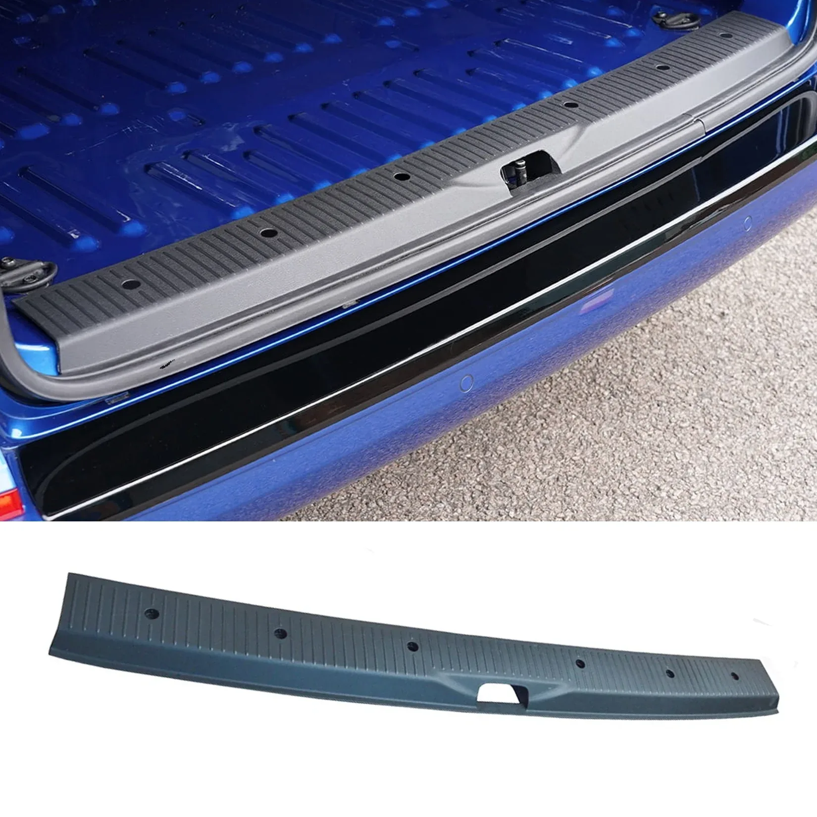 VW Transporter Bumper Protector - Plastic (2005-2015) 2 VW Transporter Bumper Protector - Plastic (2005-2015) - Image 2