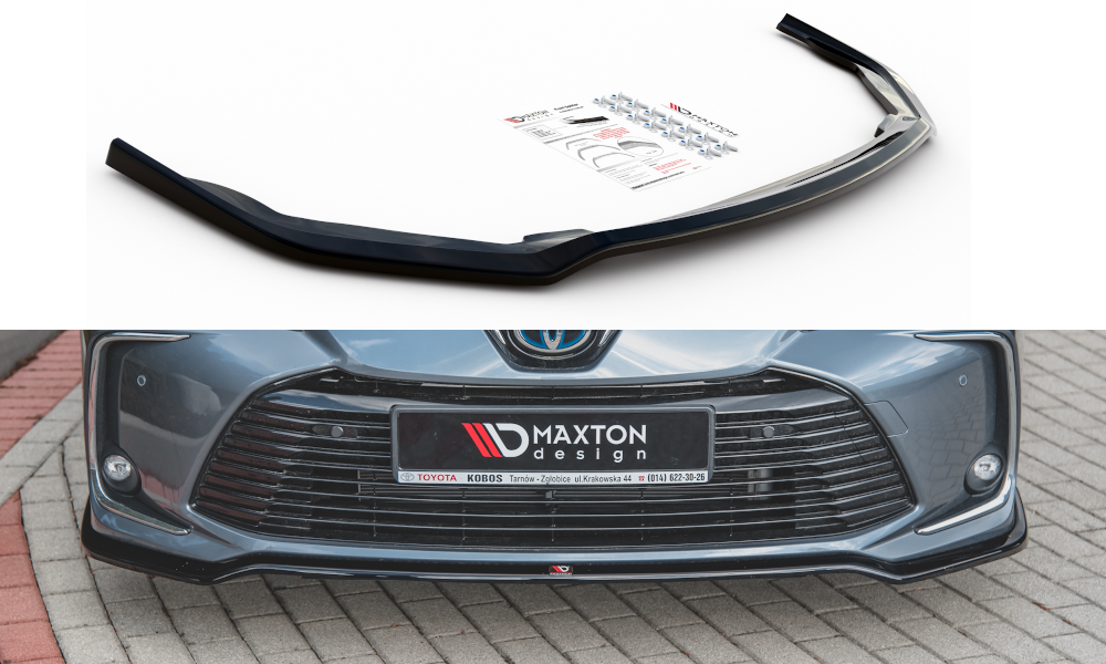 Maxton Design Toyota Corolla Saloon Front Splitter v1 - Gloss (2019-2023) 4 Maxton Design Toyota Corolla Saloon Front Splitter v1 - Gloss (2019-2023) - Image 4
