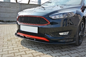 Maxton Design Ford Focus Mk3.5 St-Line Splitter - Gloss v2