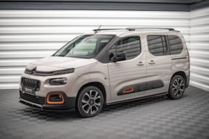 Maxton Design CITROEN BERLINGO MK3 Side Skirt Extensions - Gloss Black (2018+)