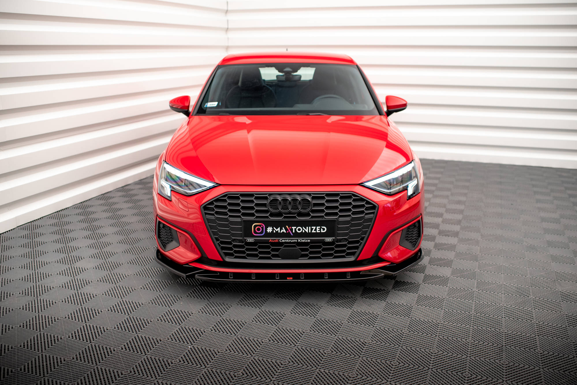 Maxton Design Audi A3 8Y Saloon Front Splitter - Gloss SE Fit (2020-2024) 3 Maxton Design Audi A3 8Y Saloon Front Splitter - Gloss SE Fit (2020-2024) - Image 3