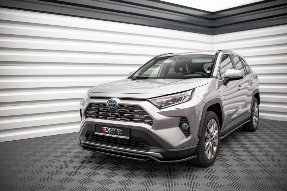 Maxton Design Toyota Rav4 Front Splitter - Gloss (2019-2024) 4 Maxton Design Toyota Rav4 Front Splitter - Gloss (2019-2024) - Image 4