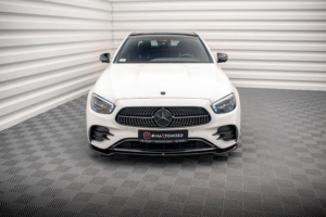 Maxton Design Mercedes E-Class W213 Facelift AMG-Line Splitter v1 - Gloss