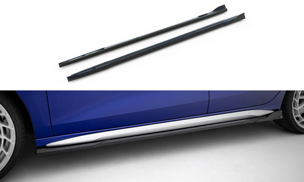 Maxton Design Facelift Audi A3 8Y S-Line Side Skirt Extensions - Gloss (2024+) 4 Maxton Design Facelift Audi A3 8Y S-Line Side Skirt Extensions - Gloss (2024+) - Image 4