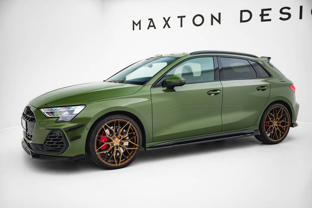 Maxton Design Facelift Audi A3 8Y S-Line Side Skirt Extensions - Gloss (2024+) 5 Maxton Design Facelift Audi A3 8Y S-Line Side Skirt Extensions - Gloss (2024+) - Image 5