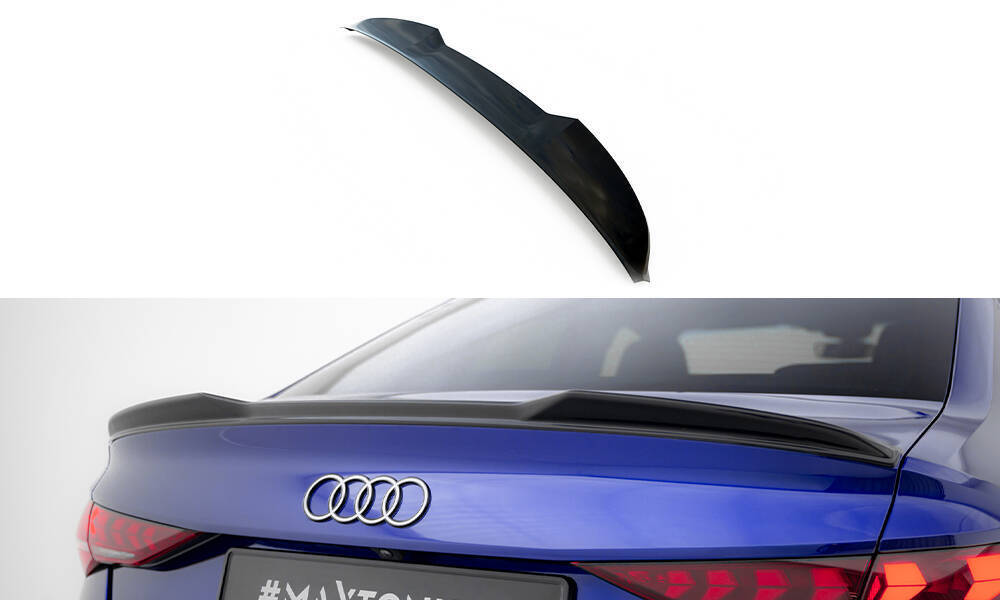 Maxton Design Audi A3 Saloon 8Y Boot Spoiler - 3D Gloss 5 Maxton Design Audi A3 Saloon 8Y Boot Spoiler - 3D Gloss - Image 5