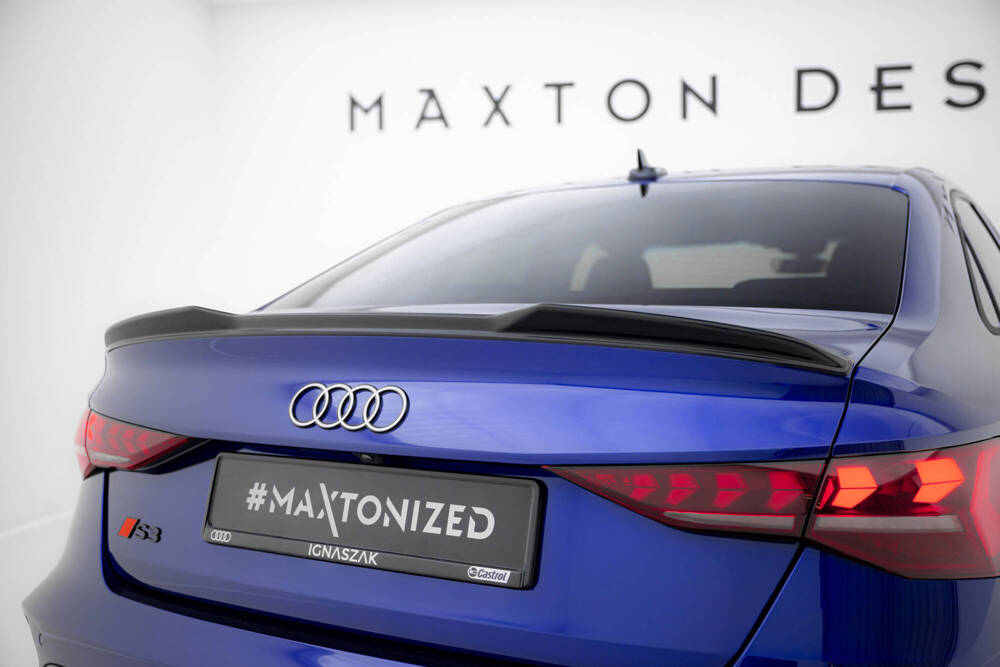 Maxton Design Audi A3 Saloon 8Y Boot Spoiler - 3D Gloss 3 Maxton Design Audi A3 Saloon 8Y Boot Spoiler - 3D Gloss - Image 3