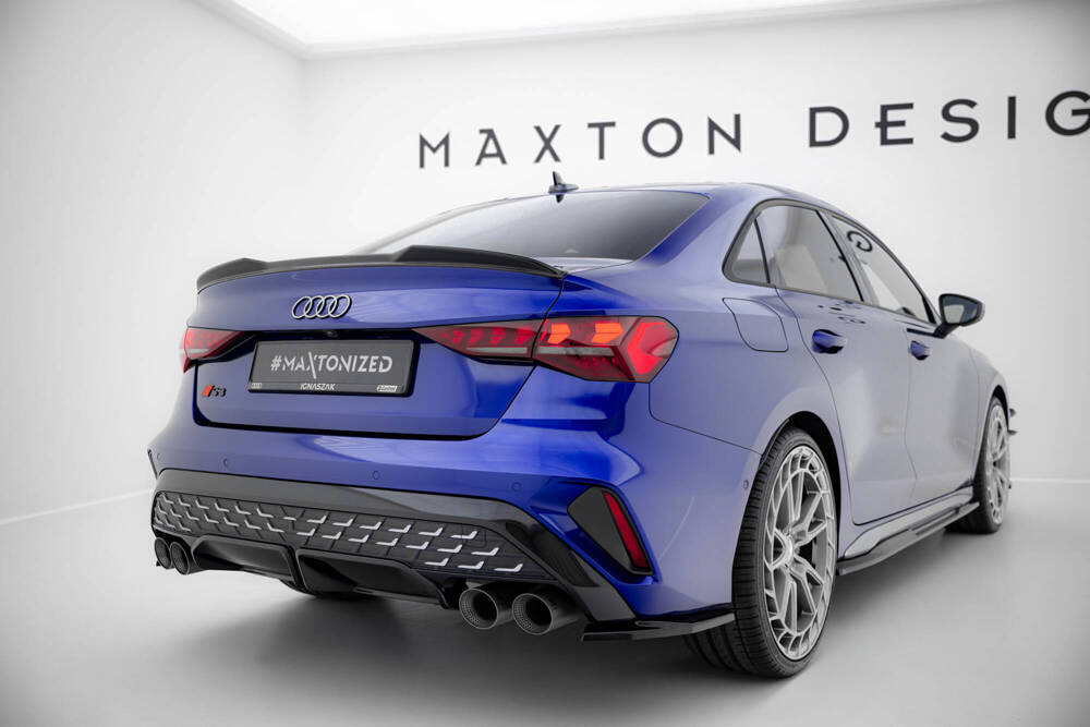 Maxton Design Audi A3 Saloon 8Y Boot Spoiler - 3D Gloss 2 Maxton Design Audi A3 Saloon 8Y Boot Spoiler - 3D Gloss - Image 2