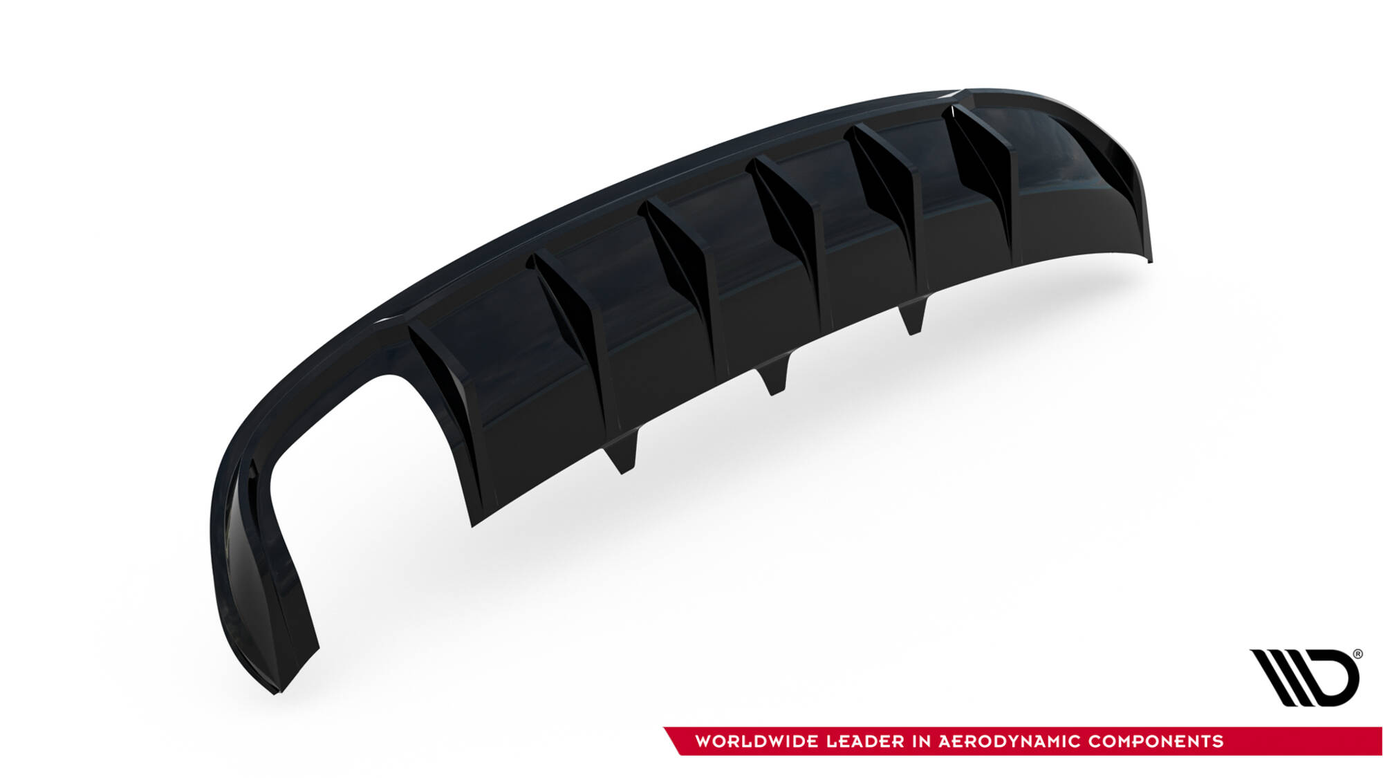 Maxton Design Audi A4 B8 S-line Diffuser - Gloss Twin Left Exit (2008-2011) 6 Maxton Design Audi A4 B8 S-line Diffuser - Gloss Twin Left Exit (2008-2011) - Image 6