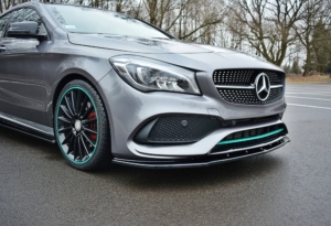 Maxton Design Mercedes CLA AMG-Line Front Lip - Gloss (C117 17-19)