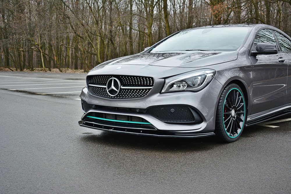 Maxton Design Mercedes CLA AMG-Line Front Lip - Gloss (C117 17-19) 4 Maxton Design Mercedes CLA AMG-Line Front Lip - Gloss (C117 17-19) - Image 4