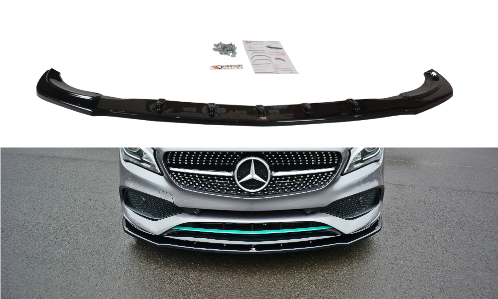 Maxton Design Mercedes CLA AMG-Line Front Lip - Gloss (C117 17-19) 2 Maxton Design Mercedes CLA AMG-Line Front Lip - Gloss (C117 17-19) - Image 2