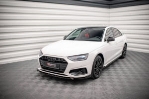 Maxton Design Audi A4 B9 Front Lip v1 - Gloss (Facelift) (2019-2024) 9 Maxton Design Audi A4 B9 Front Lip v1 - Gloss (Facelift)