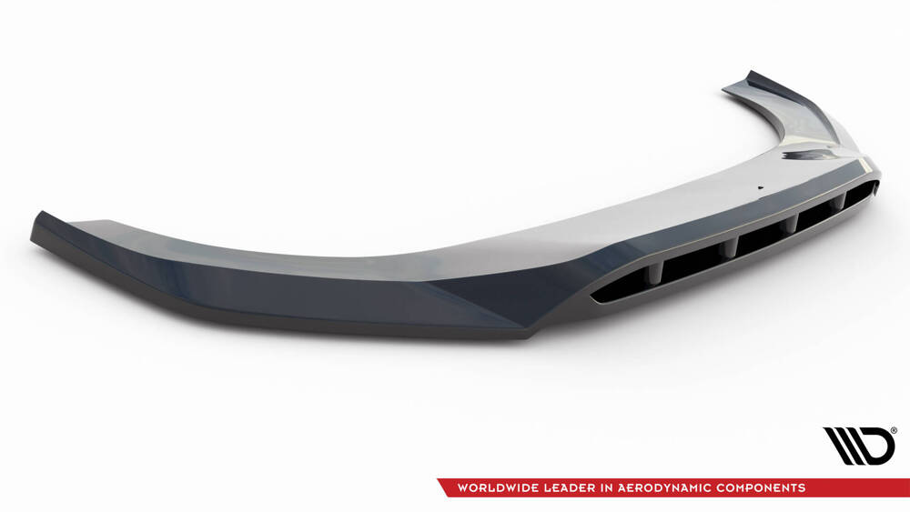 Maxton Design Audi Q7 Sline Front Lip v2 - Gloss (15-19) 2 Maxton Design Audi Q7 Sline Front Lip v2 - Gloss (15-19) - Image 2