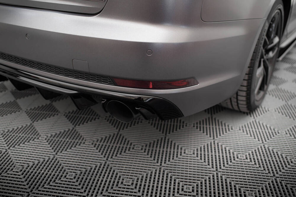 Maxton Design Audi A4 B9 S-Line Rear Diffuser - Gloss Single Left & Right Exit 6 Maxton Design Audi A4 B9 S-Line Rear Diffuser - Gloss Single Left & Right Exit - Image 6