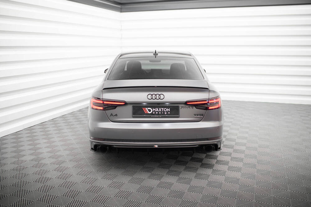 Maxton Design Audi A4 B9 S-Line Rear Diffuser - Gloss Single Left & Right Exit 5 Maxton Design Audi A4 B9 S-Line Rear Diffuser - Gloss Single Left & Right Exit - Image 5