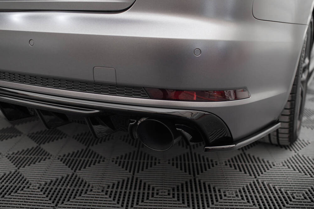 Maxton Design Audi A4 B9 S-Line Rear Diffuser - Gloss Single Left & Right Exit 3 Maxton Design Audi A4 B9 S-Line Rear Diffuser - Gloss Single Left & Right Exit - Image 3
