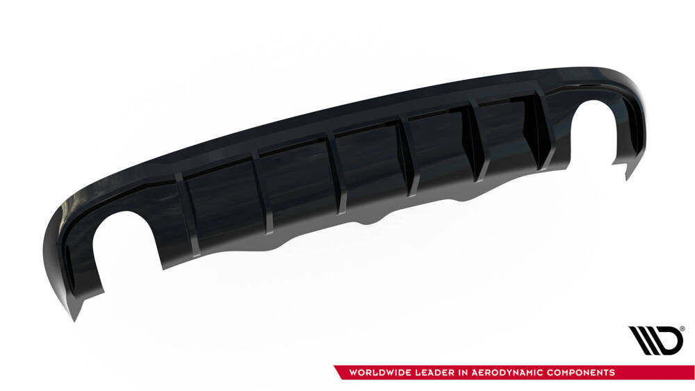 Maxton Design Audi A5 07-11 S-Line Sportback Diffuser - Gloss Single Left & Right Exit (2007-2011) 4 Maxton Design Audi A5 07-11 S-Line Sportback Diffuser - Gloss Single Left & Right Exit (2007-2011) - Image 4