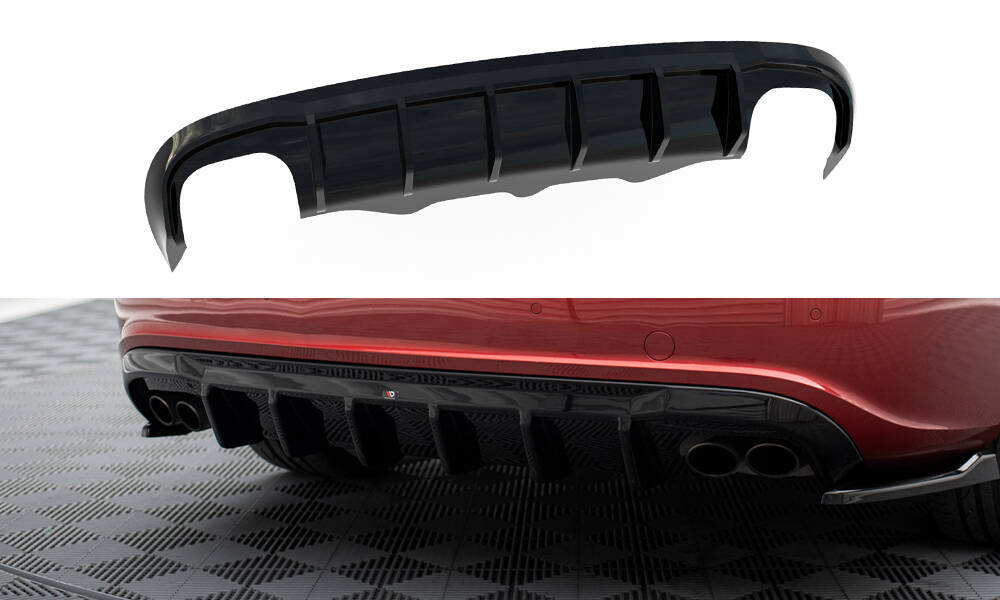 Maxton Design Audi A5 07-11 S-Line Sportback Diffuser - Gloss Quad Exit (2007-2011) 5 Maxton Design Audi A5 07-11 S-Line Sportback Diffuser - Gloss Quad Exit (2007-2011) - Image 5