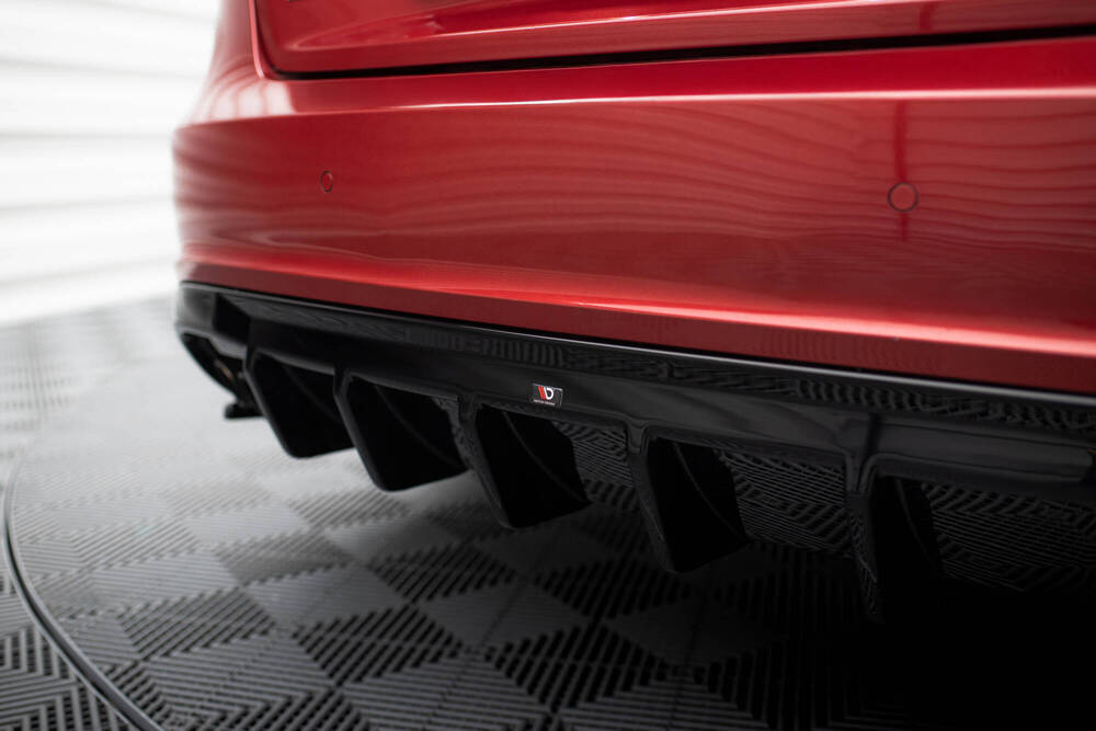 Maxton Design Audi A5 07-11 S-Line Sportback Diffuser - Gloss Quad Exit (2007-2011) 4 Maxton Design Audi A5 07-11 S-Line Sportback Diffuser - Gloss Quad Exit (2007-2011) - Image 4