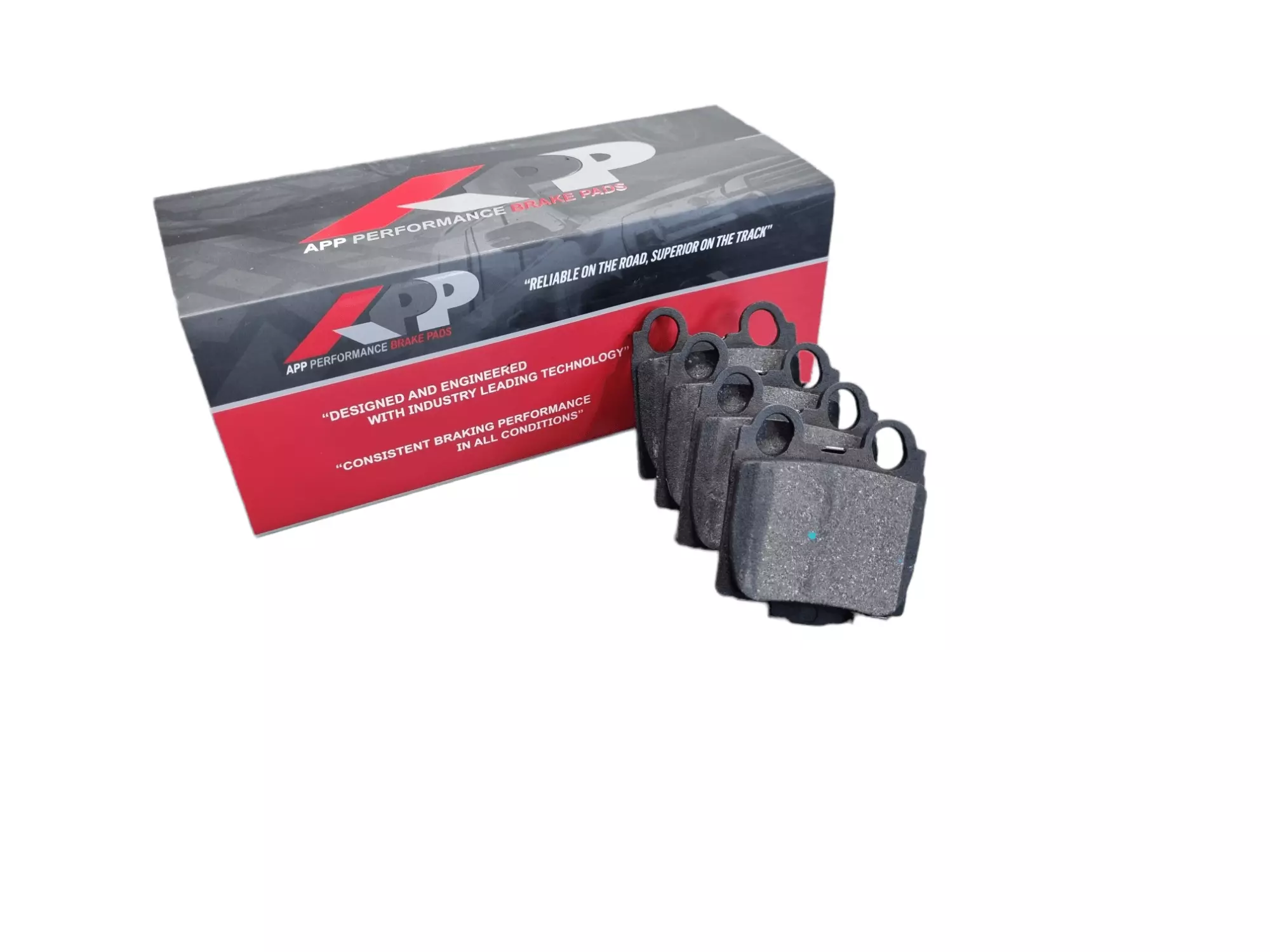 APP RS Brake Pads - Toyota Altezza/Lexus IS200 Rear Brake Pads 1 APP RS Brake Pads - Toyota Altezza/Lexus IS200 Rear Brake Pads