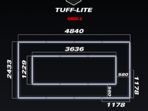 TUFF-GRID2 LED Rectangular Lights 3 TUFF-GRID2 LED Rectangular Lights