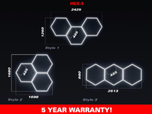 TUFF-LITE / TUFF-HEX3 LED Hex Lights