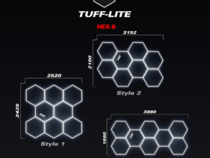 TUFF-LITE / TUFF-HEX8 LED Hex Lights 2 TUFF-LITE / TUFF-HEX8 LED Hex Lights