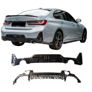 BMW G20 LCI Msport Rear Diffuser - Gloss Single L&R Diffuser 8 BMW G20 LCI Msport Rear Diffuser - Gloss Single L&R Diffuser