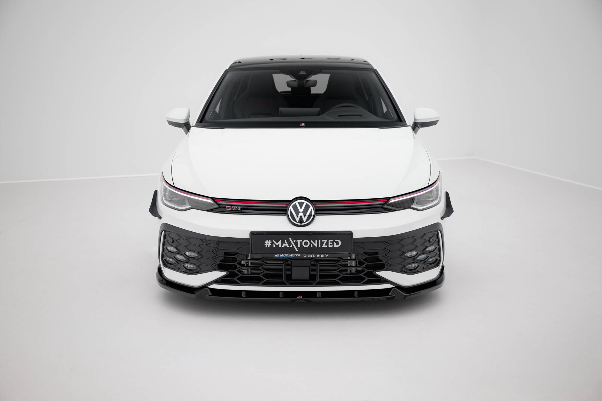 Maxton Design VW Golf 8.5 GTi Front Lip v2 - GLOSS BLACK (GTI / GTE / GTD / R-Line Mk8) (2024+) 3 Maxton Design VW Golf 8.5 GTi Front Lip v2 - GLOSS BLACK (GTI / GTE / GTD / R-Line Mk8) (2024+) - Image 3