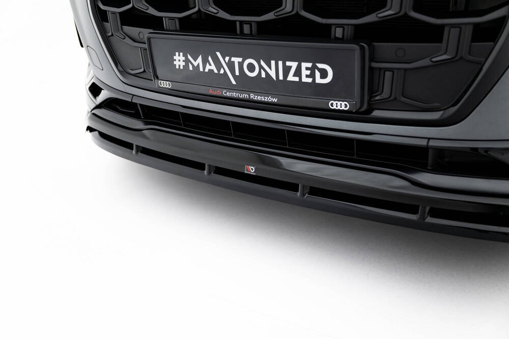 Maxton Design Audi Q7 S-Line Front Lip v1 - Gloss (23+) 5 Maxton Design Audi Q7 S-Line Front Lip v1 - Gloss (23+) - Image 5