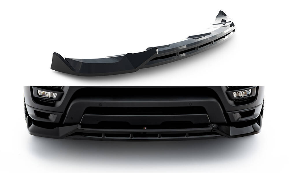 Maxton Design Range Rover Sport Front Lip v1 - Gloss (Mk2 13-18) 5 Maxton Design Range Rover Sport Front Lip v1 - Gloss (Mk2 13-18) - Image 5