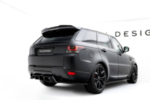 Maxton Design - Rear Splitter Land Rover Range Rover Sport Mk2 (with vertical bars) 17 Maxton Design Range Rover Sport Rear Lip - Gloss (Mk2 13-18)