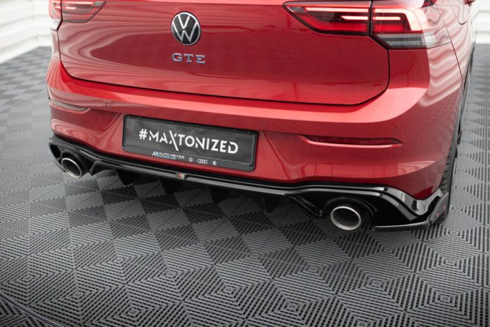 Golf 8 R Diffuser Maxton Design VW Golf 8 R-Line Diffuser & Tips (GTE & Facelift Fit Also ...