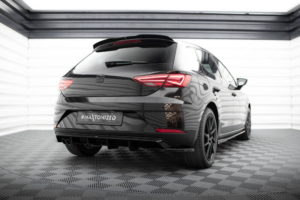 Maxton Design Seat Leon Rear Diffuser - Gloss Black (Mk3.5 SE 16-20)
