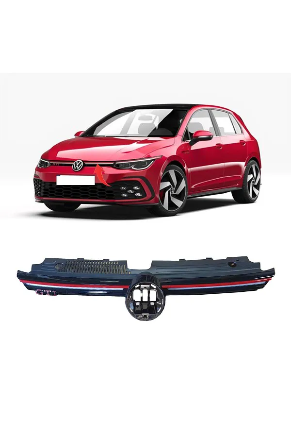 VW Golf 8 GTi Conversion Grill / Fog Kit 3 VW Golf 8 GTi Conversion Grill / Fog Kit - Image 3