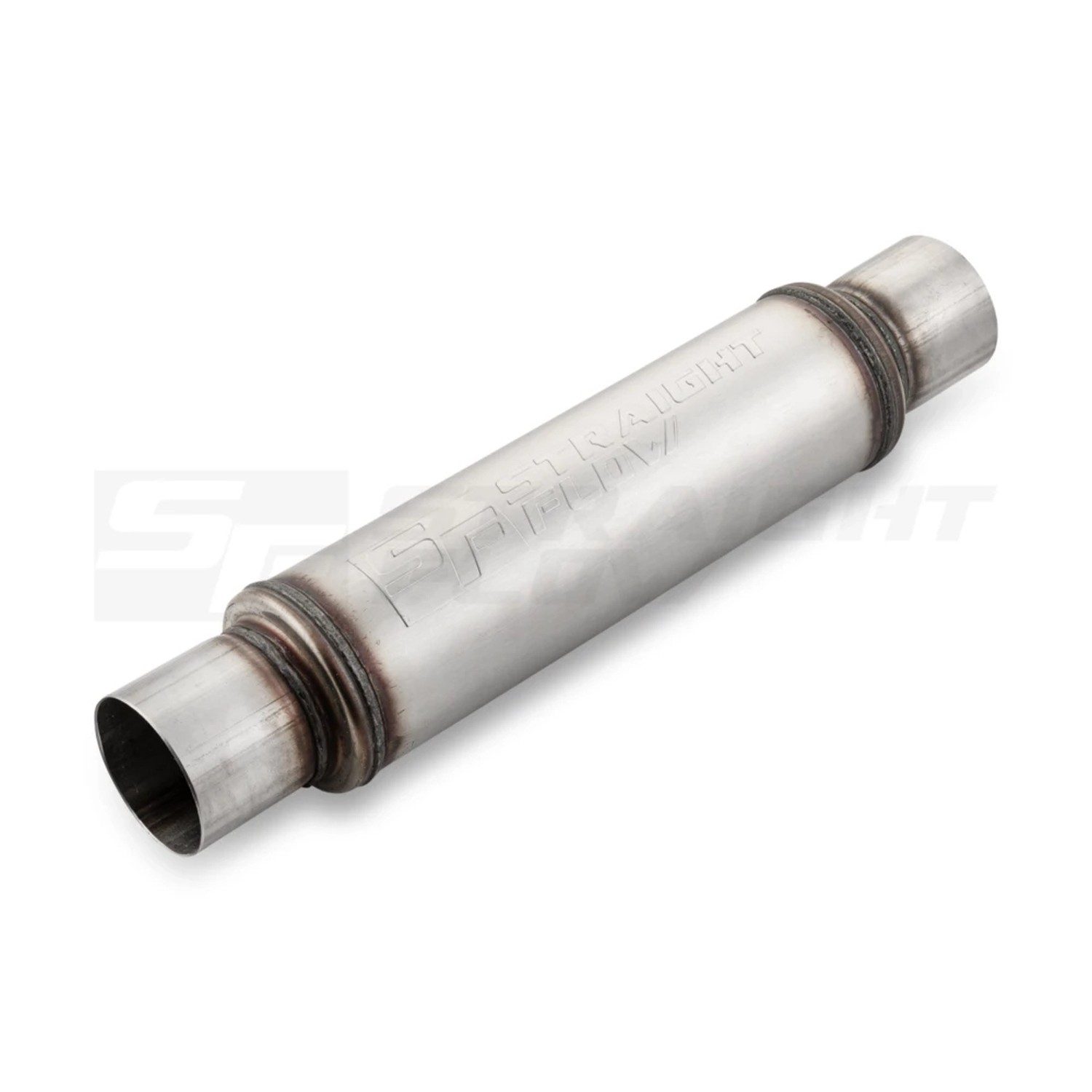 Straightflow Muffler D-76 Round 4" 14inch 3 Straightflow Muffler D-76 Round 4" 14inch - Image 3