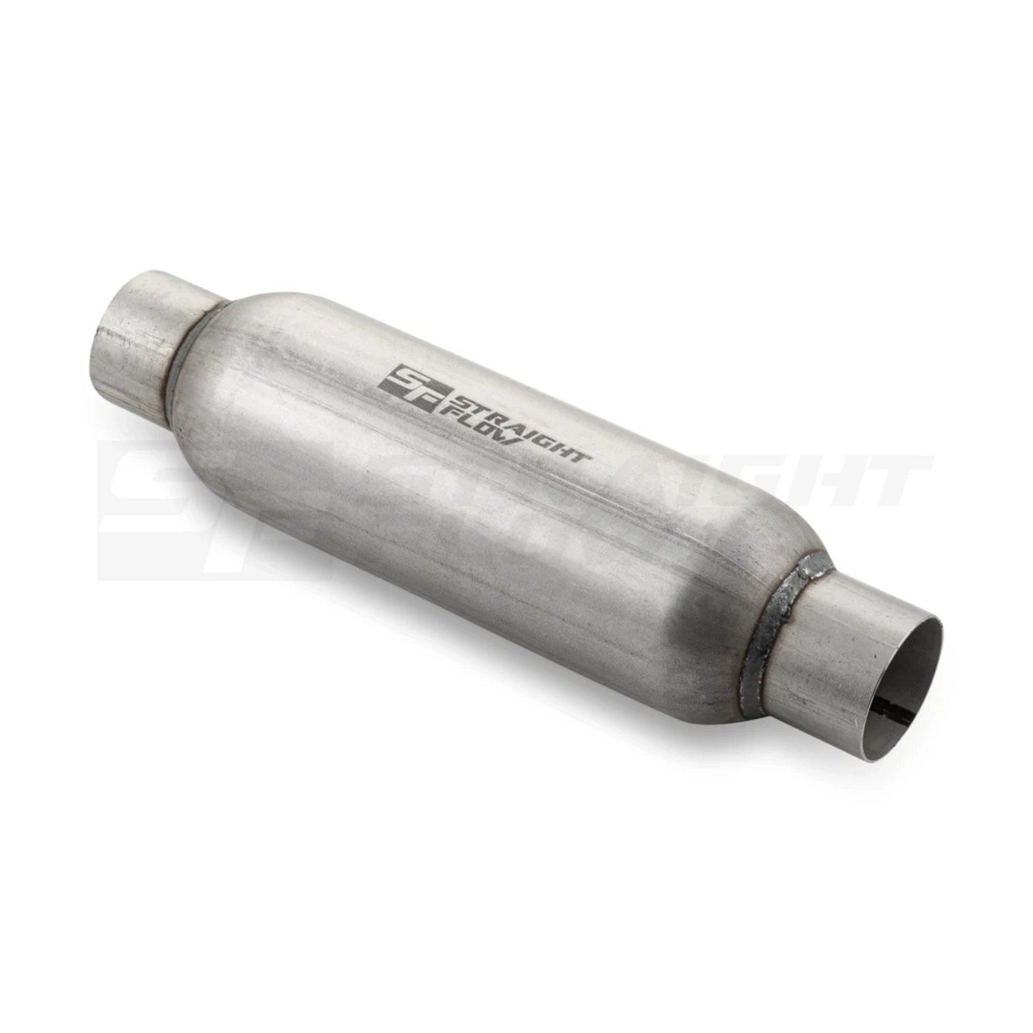 Straightflow Resonator D-65mm lenght 30cm witout tube OD-101,6mm Aluminized 2 Straightflow Resonator D-65mm lenght 30cm witout tube OD-101,6mm Aluminized - Image 2