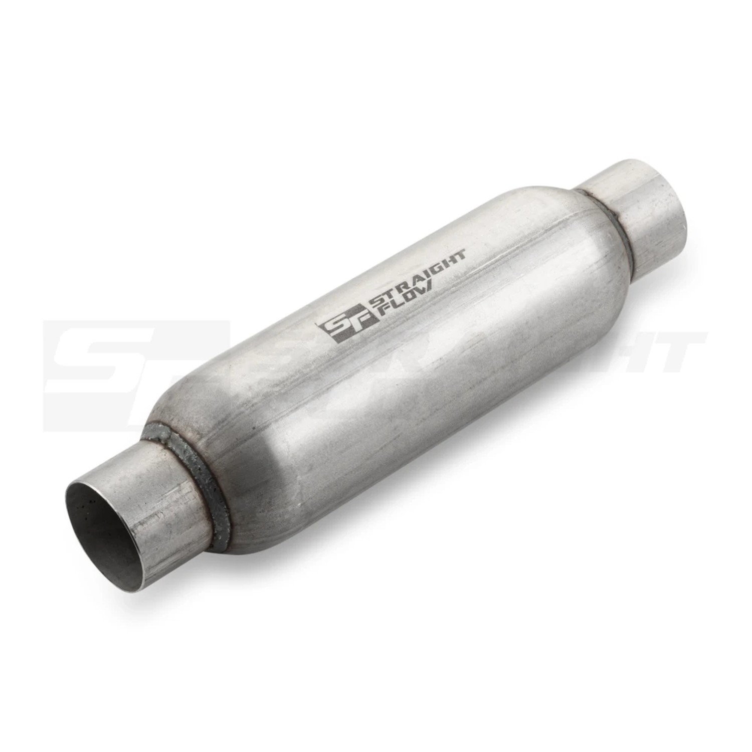Straightflow Resonator D-70mm lenght 30cm witout tube OD-101,6mm Aluminized 4 Straightflow Resonator D-70mm lenght 30cm witout tube OD-101,6mm Aluminized - Image 4