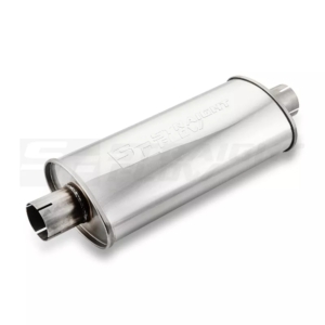 Straightflow Muffler Oval C/C 115/185 L-420mm D-63 SS 8 SFT 17160 1 8c24