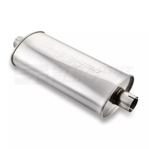 Straightflow Muffler Oval C/C 140/220mm L-500mm D-63 SS 8 SFT 17167 1 3970
