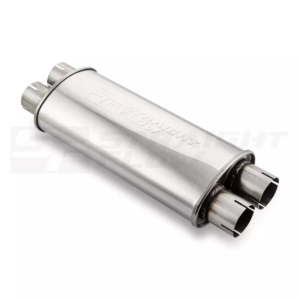 Straightflow Muffler Oval 2x2 115/185mm L-420mm D-63 SS 6 SFT 17174 1 f247