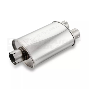 Straightflow Muffler Oval 1x2 140/220mm L-320mm D-76-63 SS 8 SFT 17193 1 f770